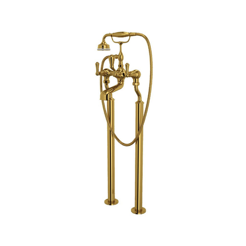 Perrin & Rowe Georgian Era™ Floor Mount Tub Filler