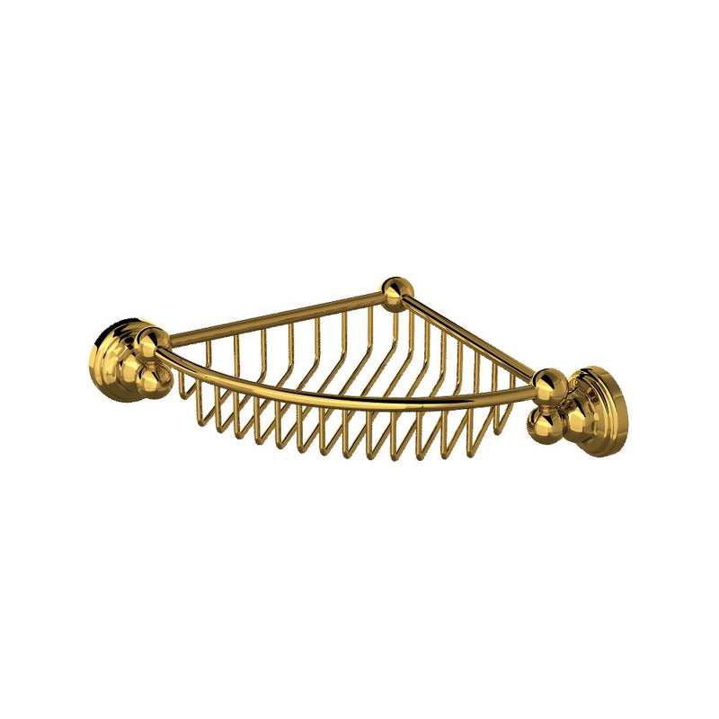 Perrin & Rowe Edwardian™ Wall Mount Corner Basket