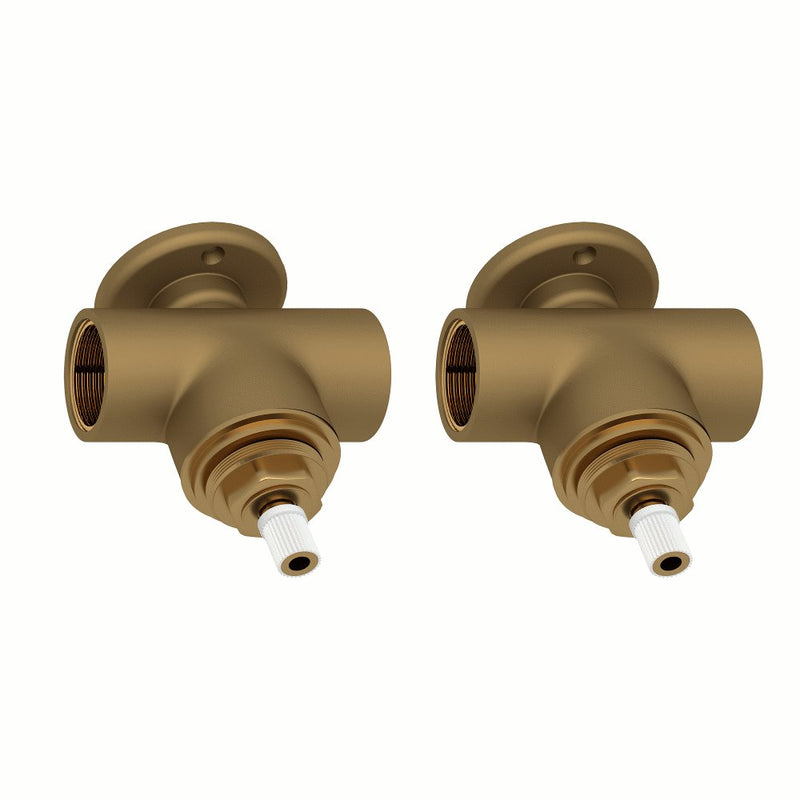 Perrin & Rowe  3/4" Valves Roughs For Wall-mount Cross Set