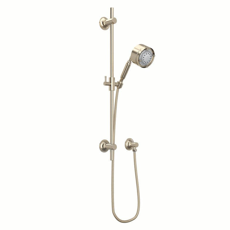 Perrin & Rowe Graceline Handshower Set With 24" Slide Bar and 5-Function Handshower