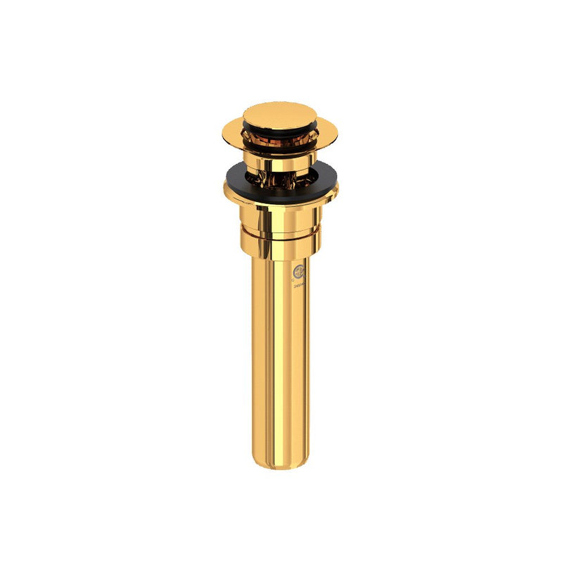 Perrin & Rowe Push Drain With Overflow