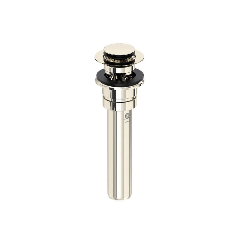 Perrin & Rowe Push Drain With Overflow