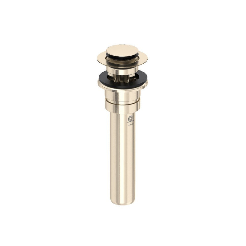 Perrin & Rowe Push Drain With Overflow