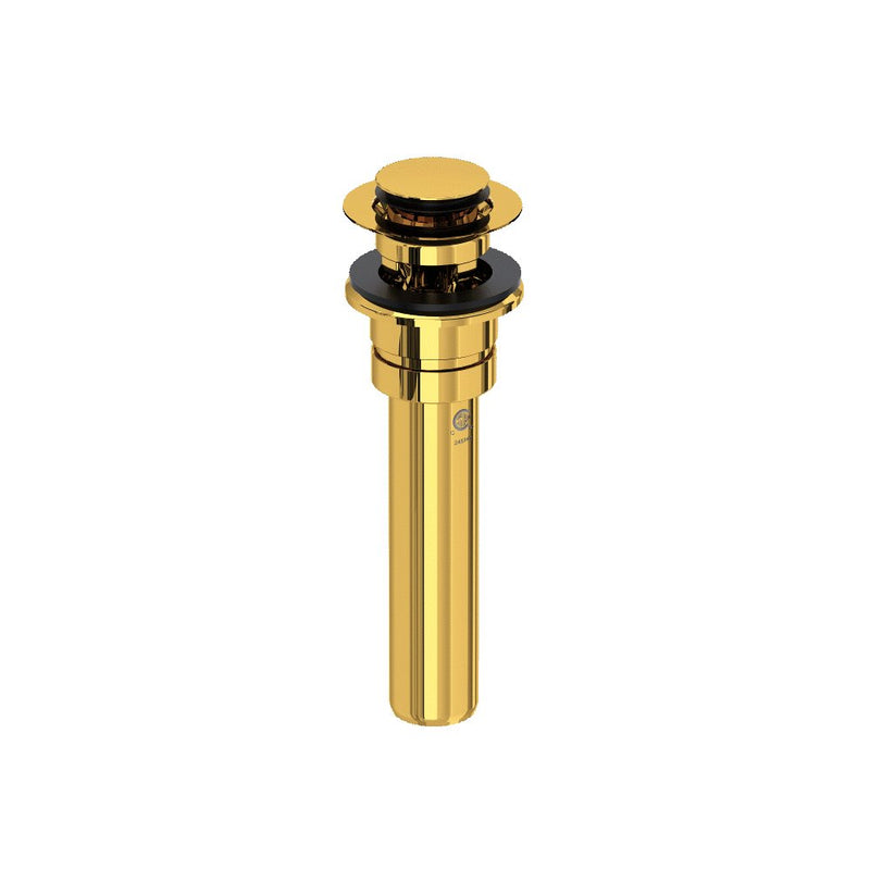 Perrin & Rowe Push Drain With Overflow
