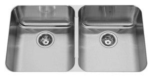 Kindred QDUA1933 Double bowl undermount 20 gauge