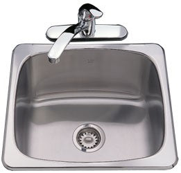 Kindred QS1820 Single Bowl 20 gauge 10 deep