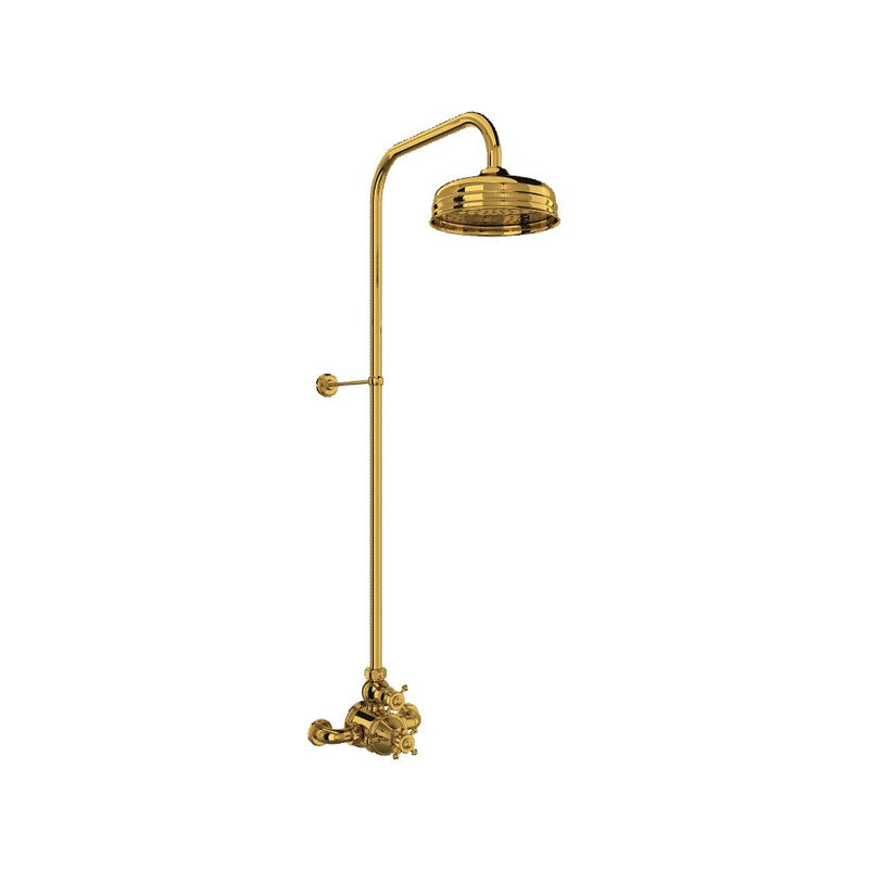 Perrin & Rowe Georgian Era 3/4" Exposed Wall-mount Thermostatic Shower System