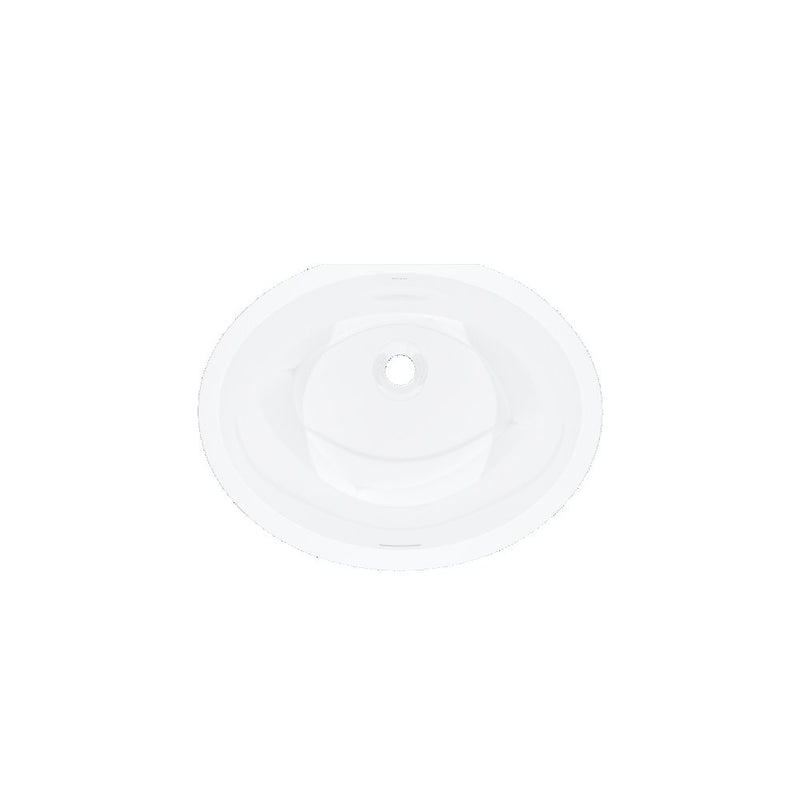 ROHL Eirene 22" x 17" Undermount Oval Lavatory Sink