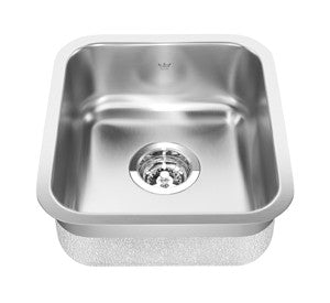 Kindred QSU1614 Single bowl undermount 20 gauge
