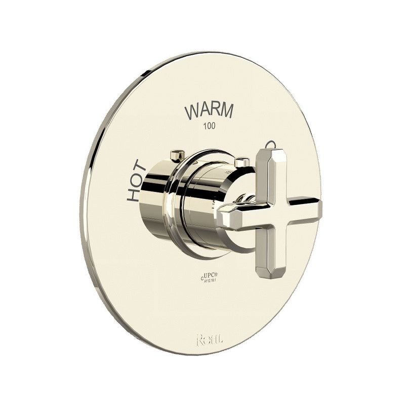 ROHL Apothecary 3/4" Thermostatic Trim without Volume Control