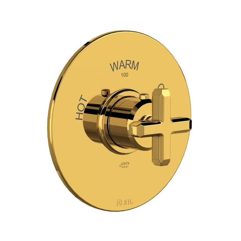 ROHL Apothecary 3/4" Thermostatic Trim without Volume Control
