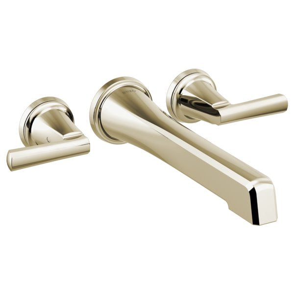 BRIZO LEVOIR T70498 TWO HANDLE WALL MOUNT TUB FILLER