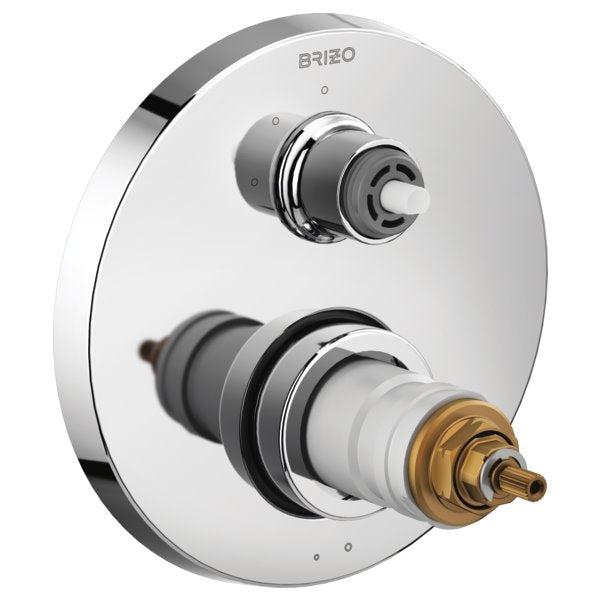 BRIZO LITZE T75535 TEMPASSURE THERMOSTATIC VALVE WITH 3 SETTING DIVERTER TRIM