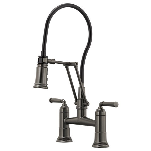 BRIZO ROOK 62274LF ARTICULATING BRIDGE FAUCET
