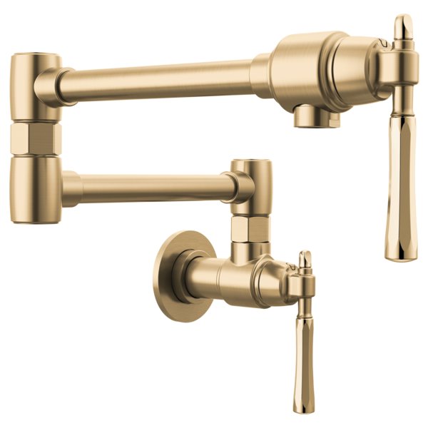 BRIZO TULHAM 62858LF WALL MOUNT POT FILLER - 2L