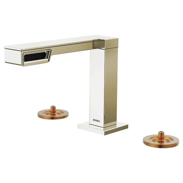BRIZO FRANK LLOYD WRIGHT 65322LF-LHP WIDESPREAD LAVATORY FAUCET - 1.2 GPM