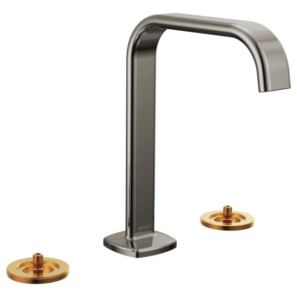 BRIZO ALLARIA 65368LF-LHP-ECO WIDESPREAD SQUARE SPOUT 1.2 GPM