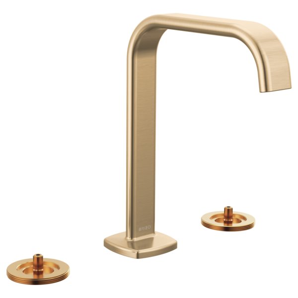 BRIZO ALLARIA 65368LF-LHP-ECO WIDESPREAD SQUARE SPOUT 1.2 GPM