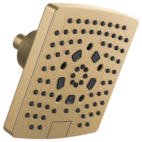 BRIZO 87406 SQUARE MULTIFUNCTION SHOWERHEAD - 1.75