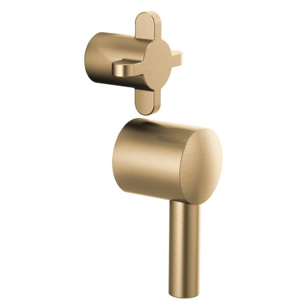 BRIZO JASON WU HX75P75 PB INT DIVERTER CROSS HANDLE