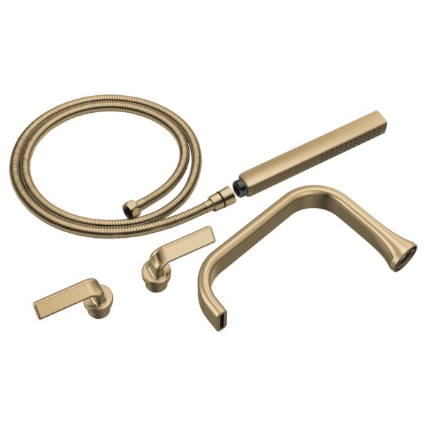 BRIZO ALLARIA T70367 2H TUB FILLER TRIM KIT - TWIST LEVER