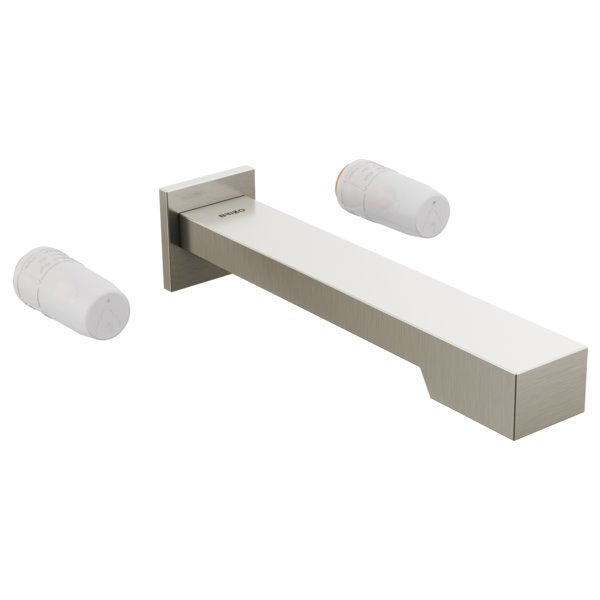 BRIZO FRANK LLOYD WRIGHT T70422-LHP TWO HANDLE WALL MOUNT TUB FILLER