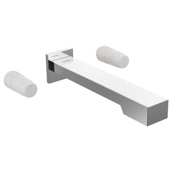 BRIZO FRANK LLOYD WRIGHT T70422-LHP TWO HANDLE WALL MOUNT TUB FILLER
