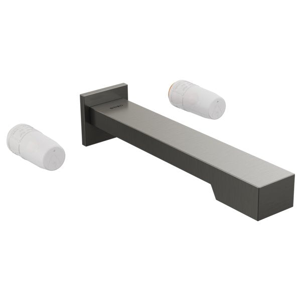 BRIZO FRANK LLOYD WRIGHT T70422-LHP TWO HANDLE WALL MOUNT TUB FILLER