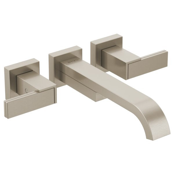 BRIZO SIDERNA T70480-LHP TWO-HANDLE WALL MOUNT TUB FILLER - LESS HANDLES