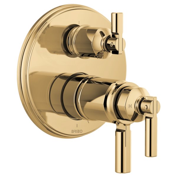 BRIZO INVARI T75576 TEMPASSURE THERMOSTATIC VALVE WITH INTEGRATED 3-FUNCTION DIV
