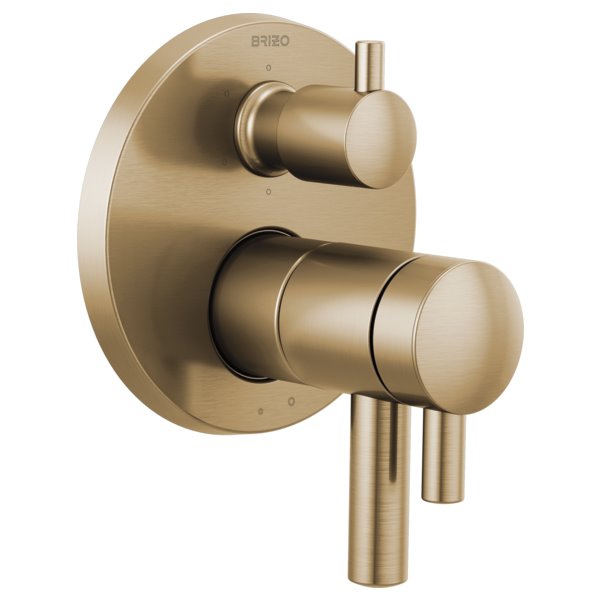 BRIZO JASON WU T75675 TEMPASSURE THERMOSTATIC VALVE WITH INTEGRATED 6-FUNCTION DIV