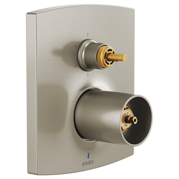 BRIZO ALLARIA T75P606-LHP PRESSURE BAL 6F DIVERTER INT TRIM