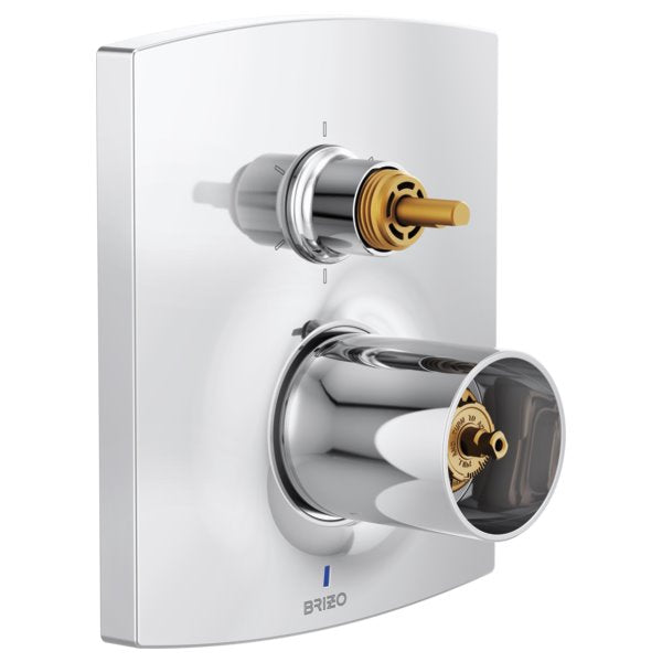 BRIZO ALLARIA T75P606-LHP PRESSURE BAL 6F DIVERTER INT TRIM