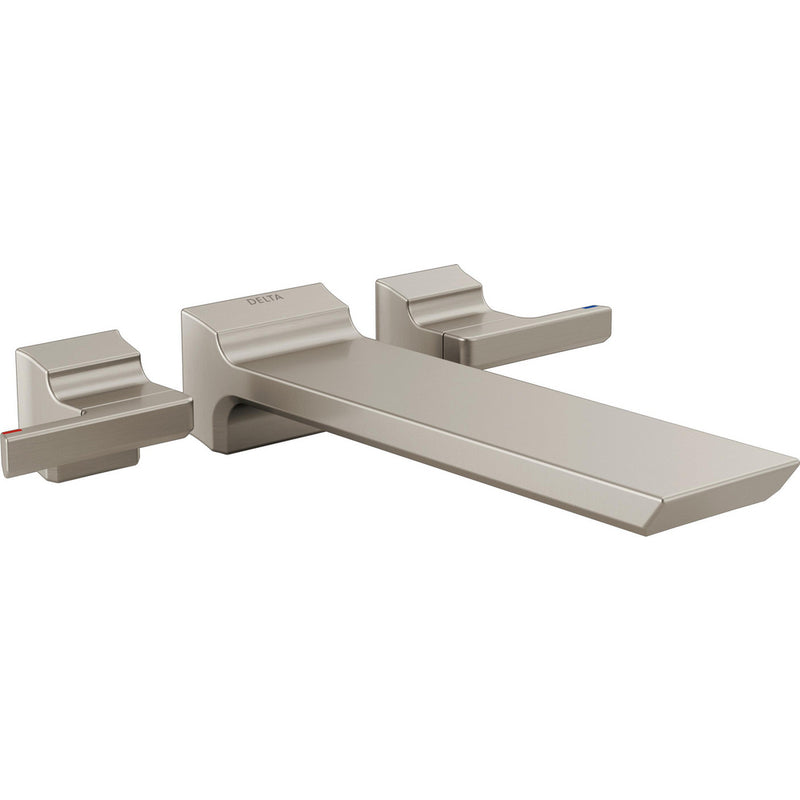DELTA PIVOTAL T5799-WL TWO HANDLE WALL MOUNTED TUB FILLER
