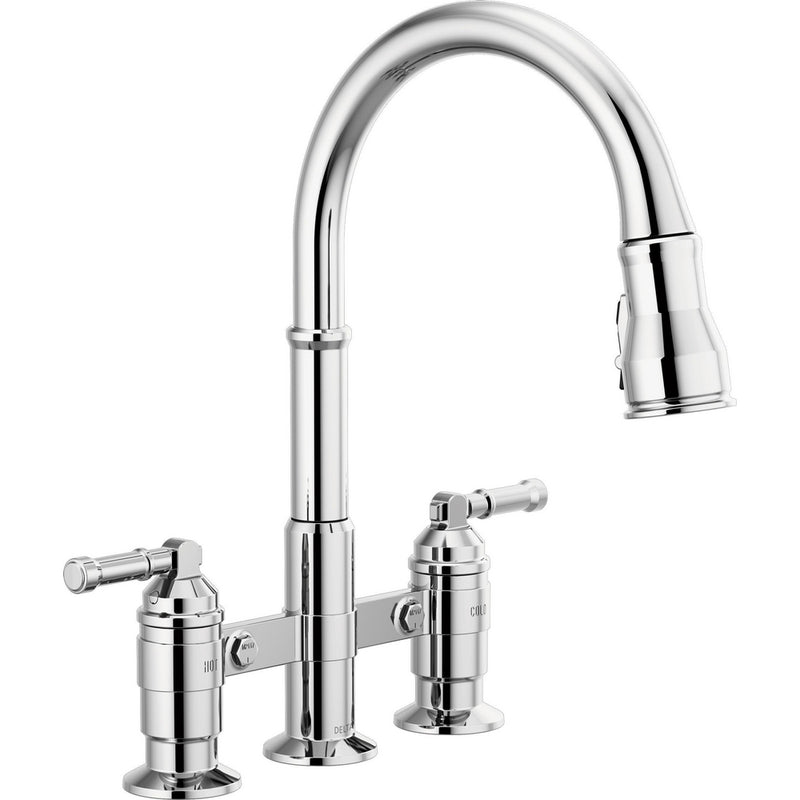 DELTA BRODERICK 2390L-DST PULL-DOWN BRIDGE KIT W/SHIELDSPRAY 2L