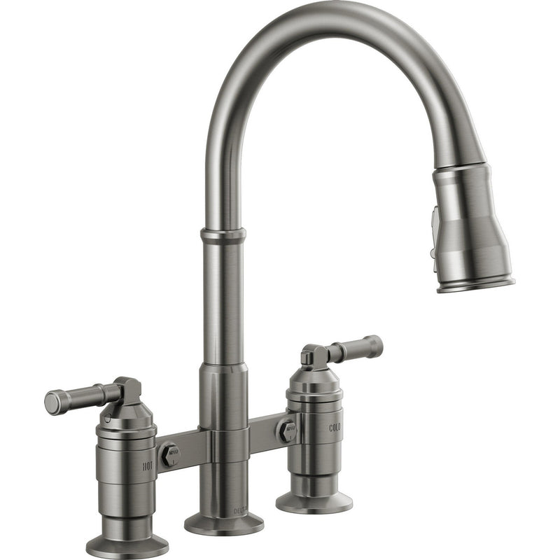 DELTA BRODERICK 2390L-DST PULL-DOWN BRIDGE KIT W/SHIELDSPRAY 2L