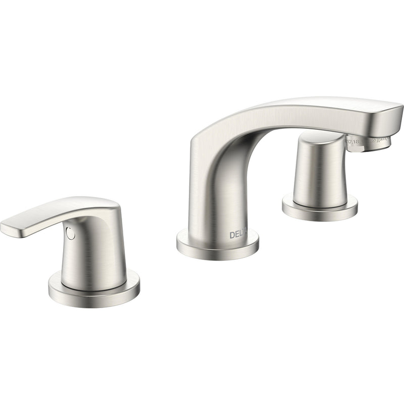 DELTA WYNNE 3534LF-LPU TWO HANDLE WIDESPREAD LAVATORY FAUCET - LESS POP-UP