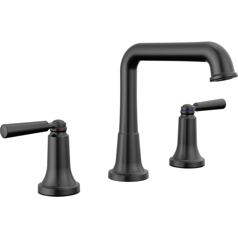 DELTA SAYLOR 3536-MPU-DST TWO HANDLE WIDESPREAD BATHROOM FAUCET