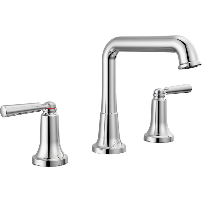DELTA SAYLOR 3536-MPU-DST TWO HANDLE WIDESPREAD BATHROOM FAUCET