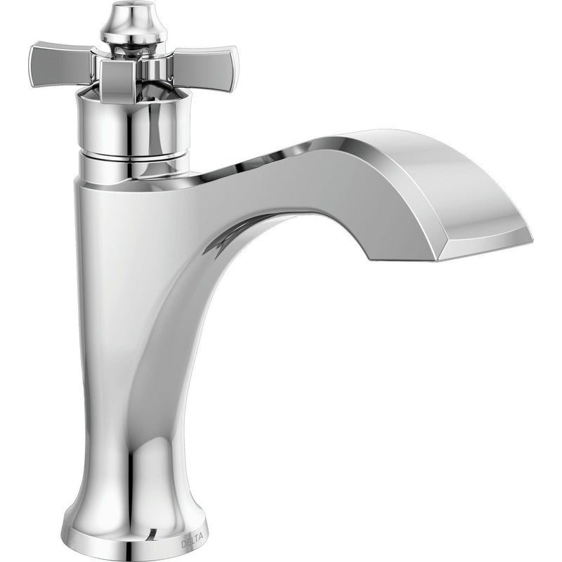 DELTA DORVAL 557-LPU-DST SINGLE HOLE BATHROOM FAUCET 1C