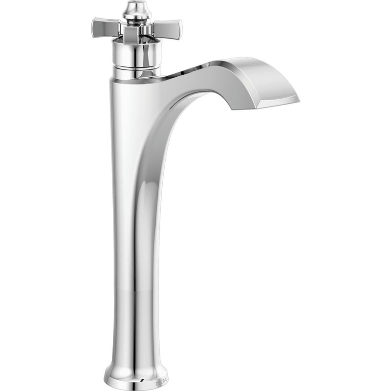 DELTA DORVAL 757-DST SINGLE HOLE BATHROOM FAUCET 1C