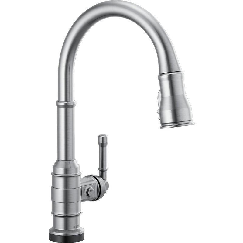 DELTA BRODERICK 9190T-DST TOUCH2O PD KITCHEN W/SHIELDSPRAY 1L