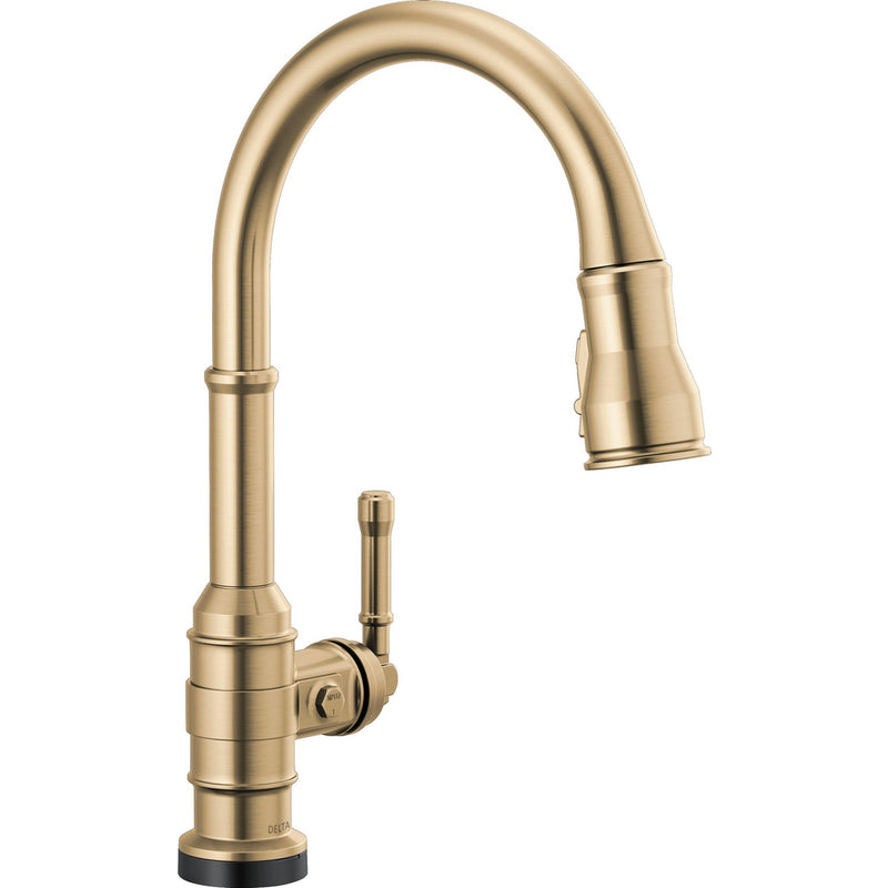 DELTA BRODERICK 9190T-DST TOUCH2O PD KITCHEN W/SHIELDSPRAY 1L