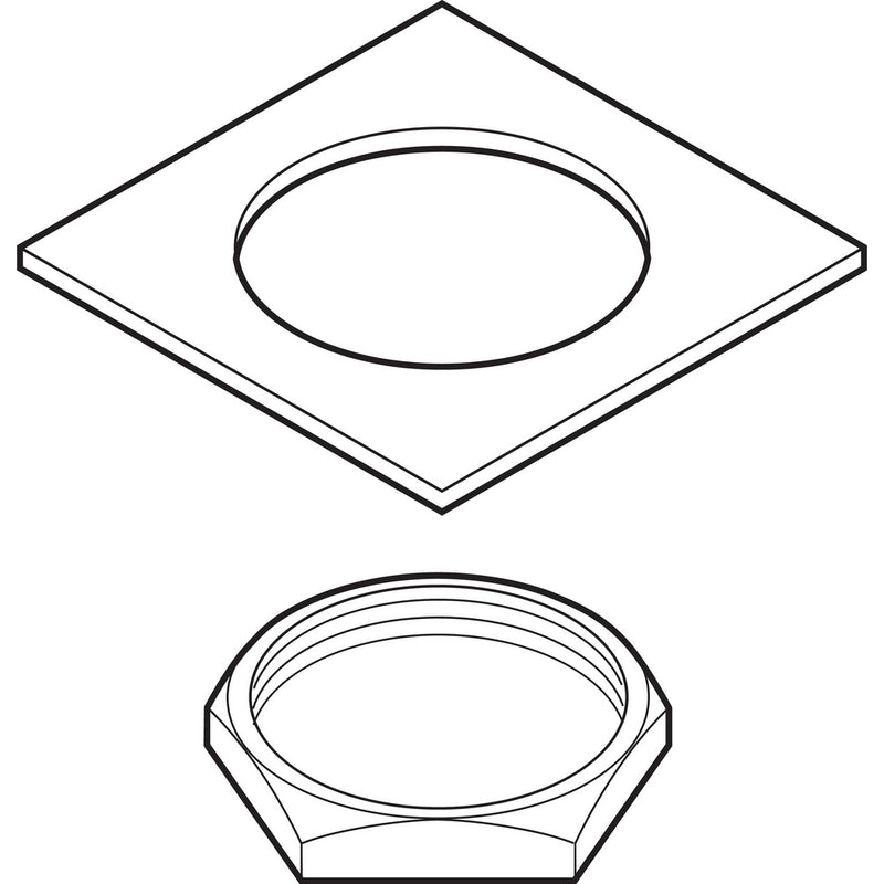 DELTA RP6056 D-NUT AND WASHER