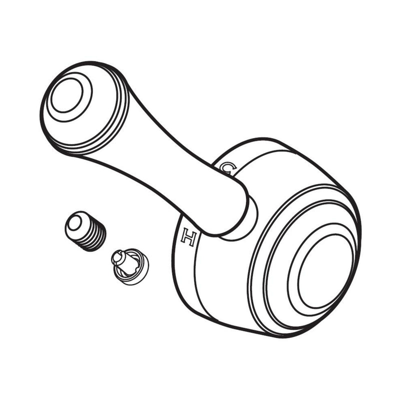 DELTA RP72685 HANDLE BUTTON AND SET SCREW
