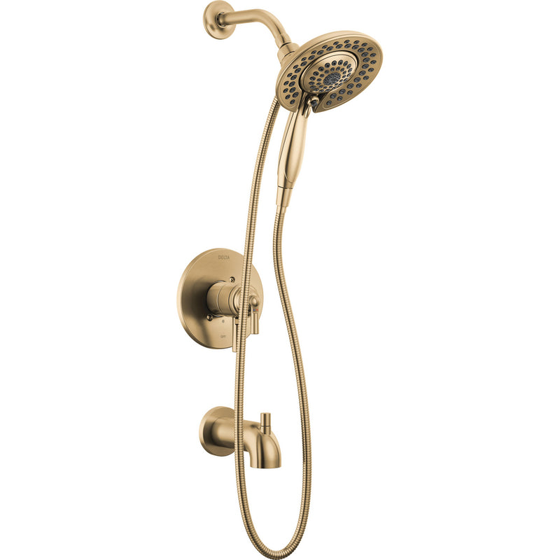 DELTA SAYLOR T17435-I 17 SERIES TUB AND SHOWER TRIM WITH IN2ITIO