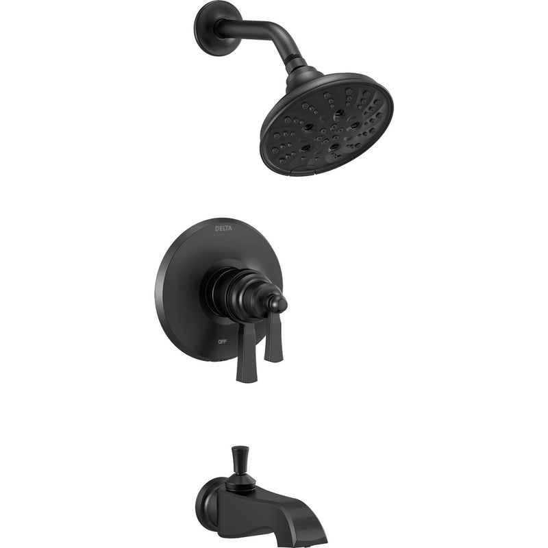 DELTA DORVAL T17T456 17 THERMOSTATIC TUB AND SHOWER TRIM