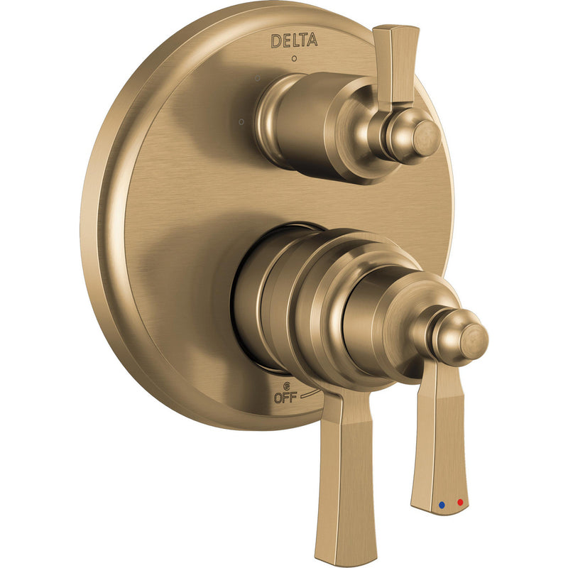 DELTA DORVAL T27856 INTEGRATED DIVERTER TRIM 3S 2L 17S
