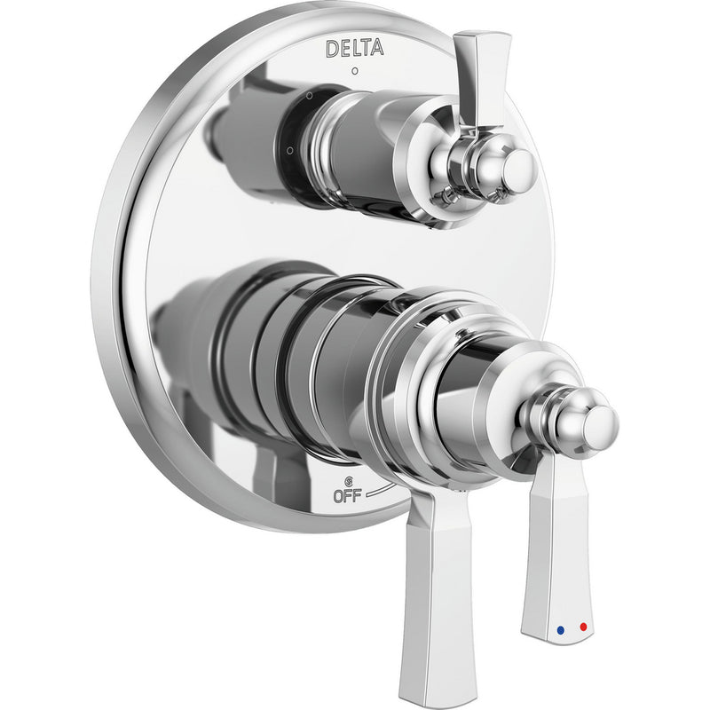 DELTA DORVAL T27T956 6 FUNCTION 17 THERMOSTATIC INTEGRATED DIVERTER TRIM