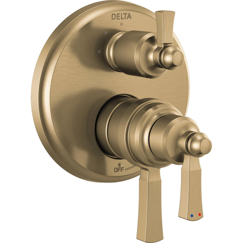 DELTA DORVAL T27T956 6 FUNCTION 17 THERMOSTATIC INTEGRATED DIVERTER TRIM